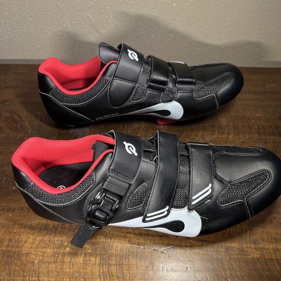 Peloton PL SH 02 Black Cycling Shoes W/Cleats Men EU Size 45 (US 11) - Picture 2 of 6